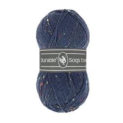 Blauwe tweed sokkengaren van Durable