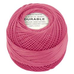 Durable haakkatoen oranje 1004 roze