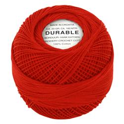 Durable haakkatoen oranje 1011 rood