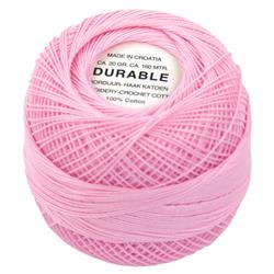 Durable haakkatoen oranje 1026 roze