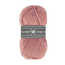 Oudroze tweed sokkengaren van Durable