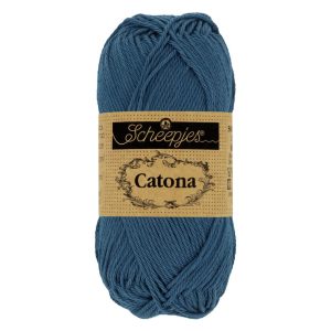 Scheepjes Catona 164 blauw