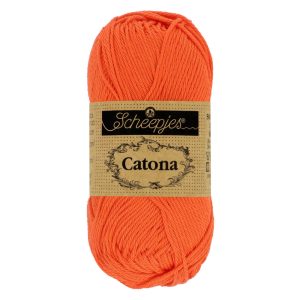Scheepjes Catona 189 oranje