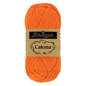 Scheepjes Catona 281 oranje
