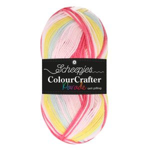 Scheepjes Colour Crafter Parade nr. 602 gemengde kleuren pastel