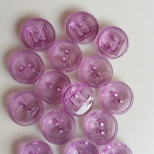 Paarse knopen 10 stuks