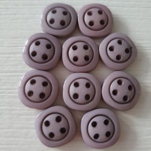 Lila knopen 10 stuks