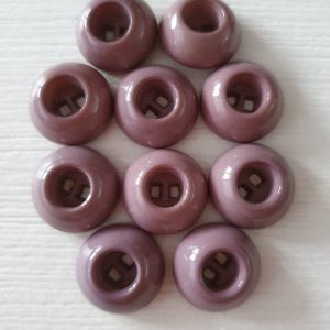 Paarse knopen 10 stuks