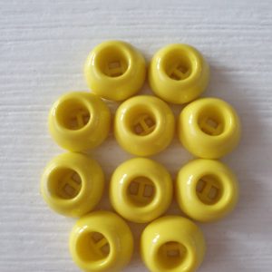 Gele knopen 10 stuks