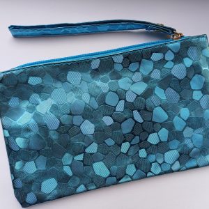 Haaknaaldentasje blauw