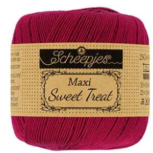 Scheepjes Maxi Sweet Treet 25 gram rood nr. 517