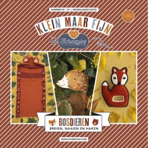 Scheepjes Klein Maar Fijn nr. 09 Bosdieren