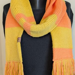 Handgemaakte gebreide sjaal van acryl voor volwassenen [GRATIS verzending]