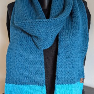 Handgemaakte gebreide sjaal van acryl voor volwassenen [GRATIS verzending]
