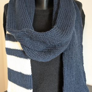 Handgemaakte gebreide sjaal van acryl voor volwassenen [GRATIS verzending]