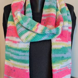 Handgemaakte gebreide sjaal van acryl voor volwassenen [GRATIS verzending]