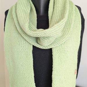 Handgemaakte gebreide sjaal van acryl/polyester voor volwassenen [GRATIS verzending]