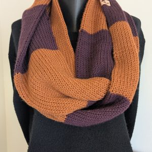 Handgemaakte gebreide infinity sjaal van acryl voor volwassenen [GRATIS verzending]