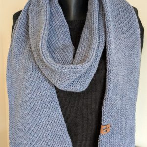 Handgemaakte gebreide sjaal van acryl voor volwassenen [GRATIS verzending]