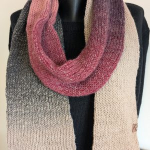 Handgemaakte gebreide sjaal van acryl voor volwassenen [GRATIS verzending]