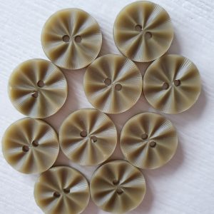 Groene knopen 10 stuks