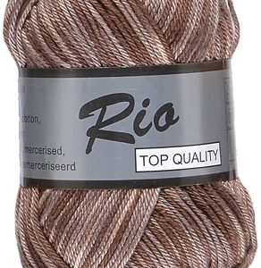 Lammy Yarns Rio 639 bruin wit