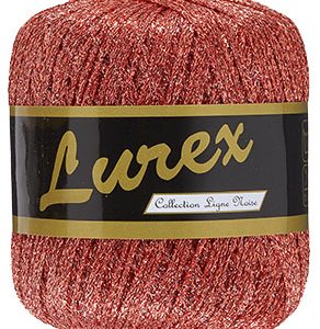 Lammy Yarns Lurex glittergaren nr. 14 koperkleur