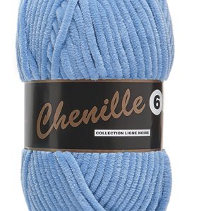 Chenille 6 nr. 40 blauw