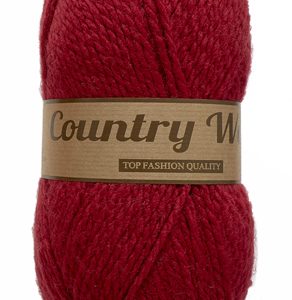 Lammy Yarns Country Wool nr 42 rood