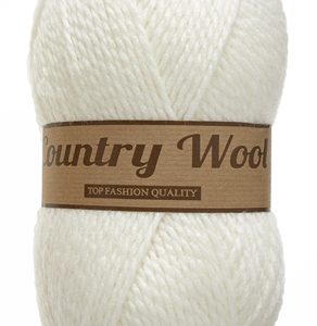 Lammy Yarns Country Wool nr 16 wit