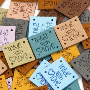 Labels handmade with love 10 stuks