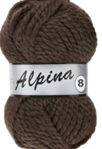 Lammy Yarns Alpina bruin nr. 110
