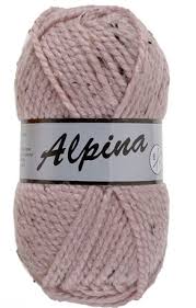 Lammy Yarns Alpina roze tweed nr. 475