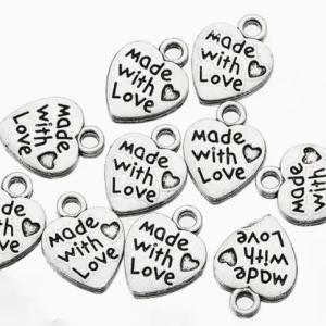 Bedel hart ‘made with love’ 10 stuks