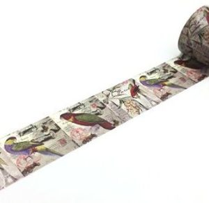 Washi tape vogels