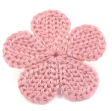 Decoratie bloem roze