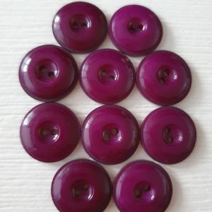 Paarse knopen 10 stuks