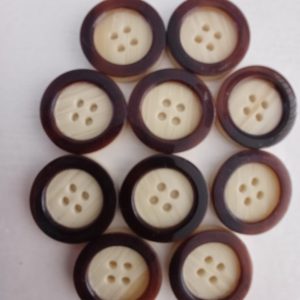 Bruine knopen 10 stuks (kopie)