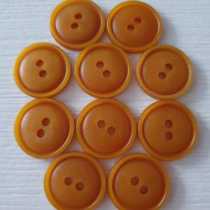 Bruine knopen 10 stuks