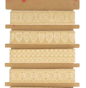 Band 15 mm beige 5 x