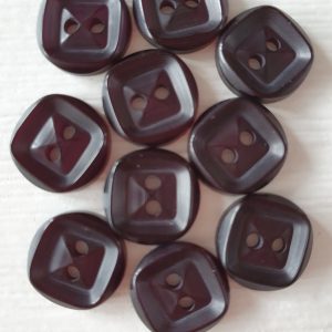 Paarse knoopjes 10 stuks