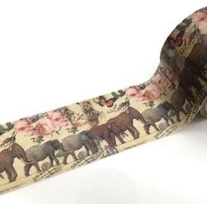 Washi tape olifanten