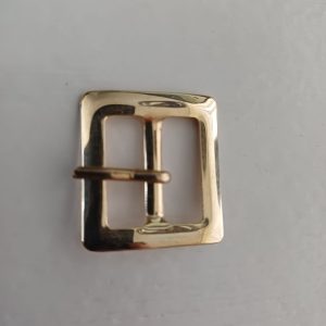 Gesp goud klein vierkant