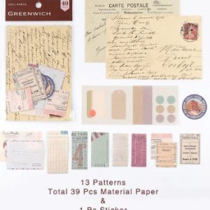 Ephemera paper set Greenwich