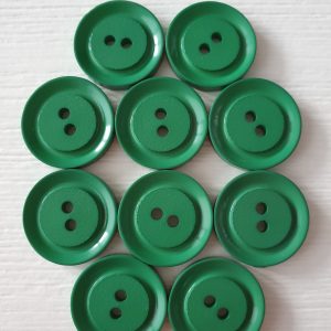 Groene knopen 10 stuks