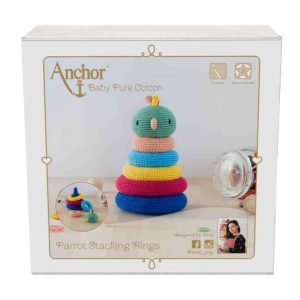 Anchor haakpakket Parrot stacking rings