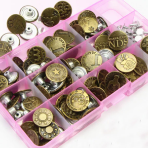 Jeansknopen 100 stuks