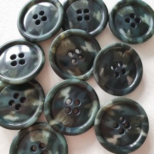 Groene knopen jungle 10 stuks