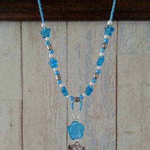 Blauwe ketting vlinder