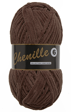 Chenille 6 nr. 112 bruin